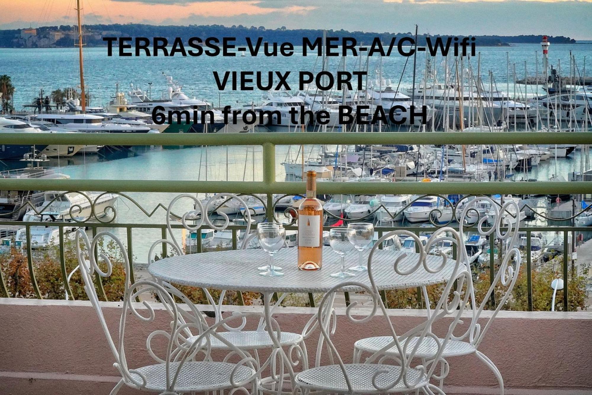 Superbe Duplex Idealement Situe Proche Plages Avec Grande Terrasse Vue Port !L A1B59 Кан Екстериор снимка